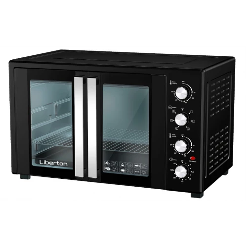Духовая печь Liberton LEO-600 Black - купить в Запорожье, доставка, акции, отзывы и скидки