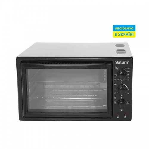 Духова піч Saturn ST-EC3803 Black - купити в Україні, ціни, акції, відгуки та знижки