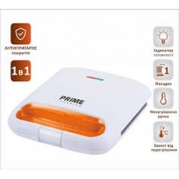 Бутербродниця PRIME Technics PMM 107 W