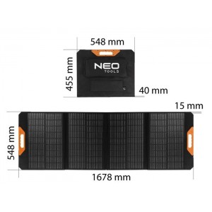 Портативная солнечная панель Neo Tools, 140Вт 90-142