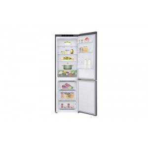 Холодильник с нижней морозилкой LG GC-B459SLCL