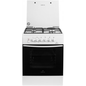 Плита комби Greta 600-ГЭ-00А белый ч.р. KE 6702 CG 18(W) (20809)