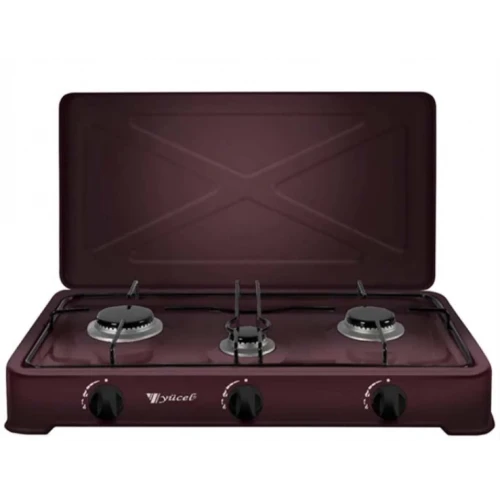 Газовая настольная плита Yucel O-300-LPG-brown - купить в Запорожье, доставка, акции, отзывы и скидки